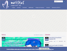 Tablet Screenshot of maristasvigo.es